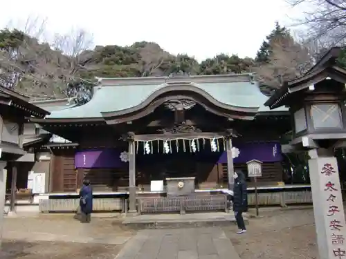 畑子安神社の本殿・本堂