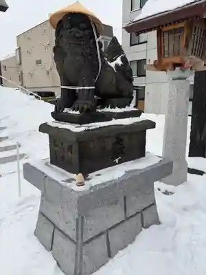 札幌諏訪神社の狛犬