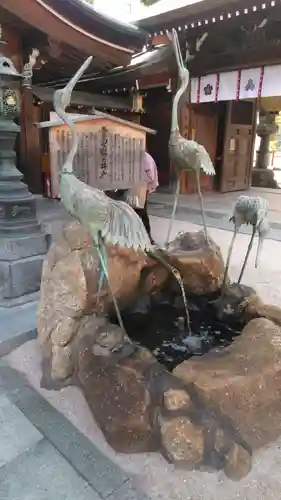 櫛田神社の狛犬