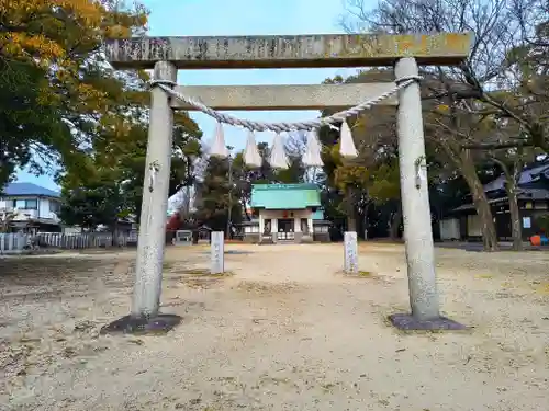 一之御前神社の鳥居