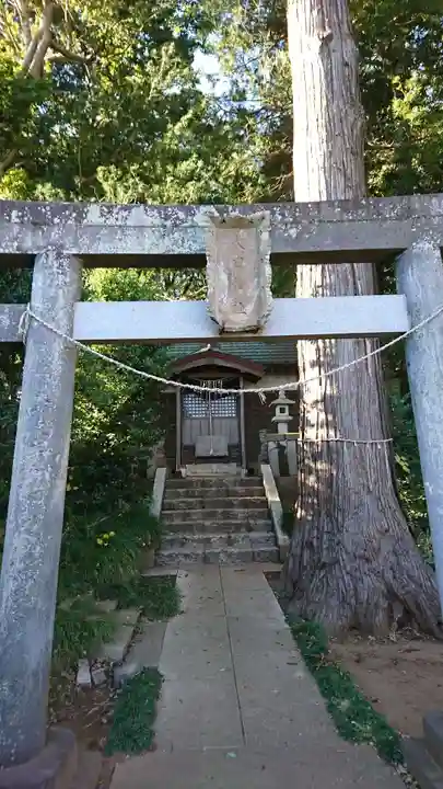 大日神社の鳥居