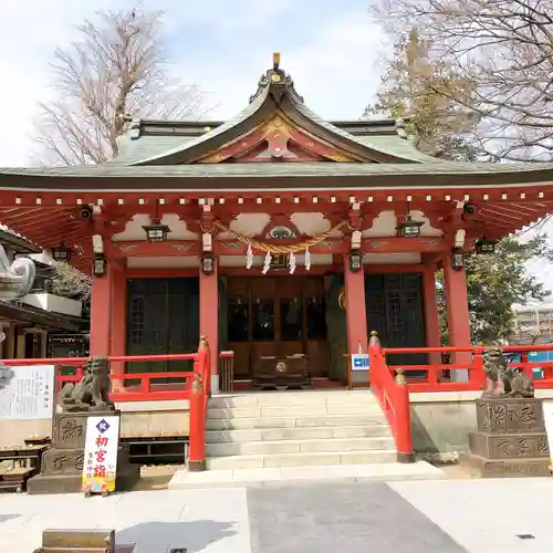 越谷香取神社の本殿