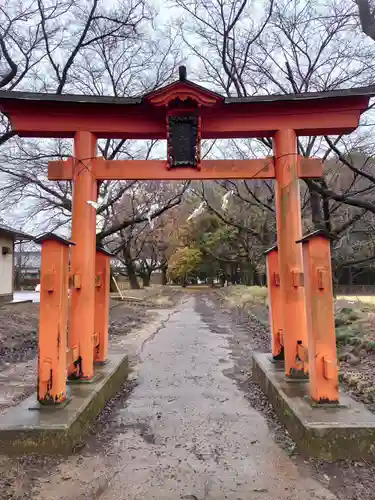 東蕗田天満社の鳥居