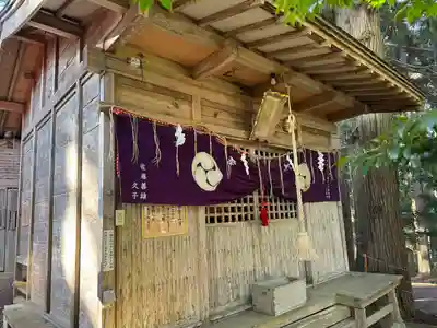 坪沼八幡神社の本殿・本堂