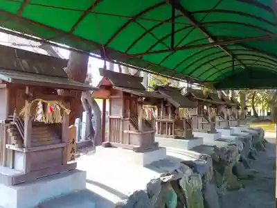 神明社(城屋敷神明社)の末社・摂社