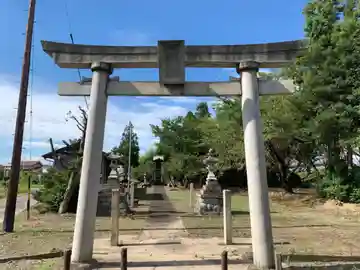 六社神社の鳥居