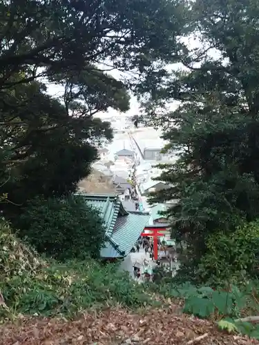 江島神社の景色