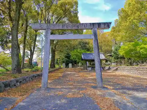 大明神社の鳥居