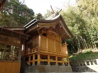 白沙八幡神社の本殿・本堂