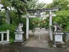 和泉八劔神社の鳥居