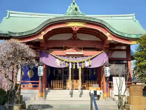千住神社の本殿・本堂