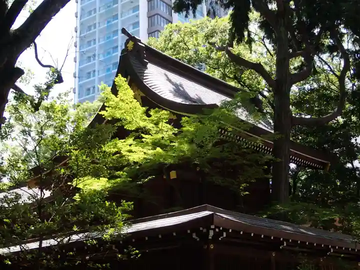 若宮八幡社の本殿・本堂