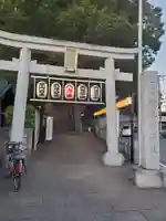 検見川神社の鳥居
