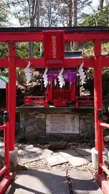 白石神社の鳥居