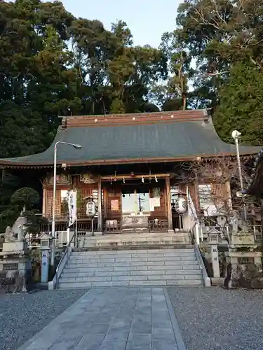 飽波神社の本殿・本堂
