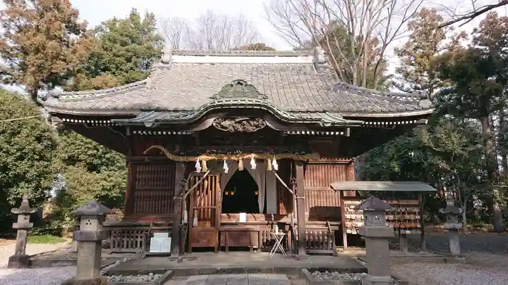 佐野赤城神社の本殿・本堂