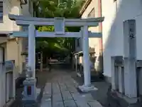 青木神社の鳥居