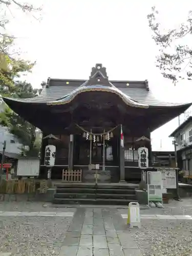 取手八坂神社の本殿・本堂