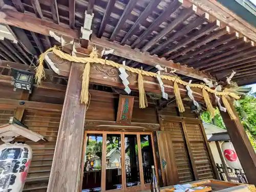 お三の宮日枝神社の本殿・本堂