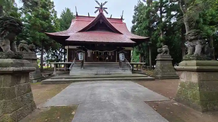 黒石神明宮の本殿・本堂