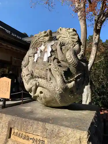 冨士御室浅間神社の狛犬