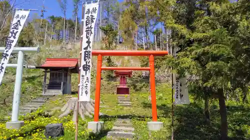 壮瞥神社の鳥居