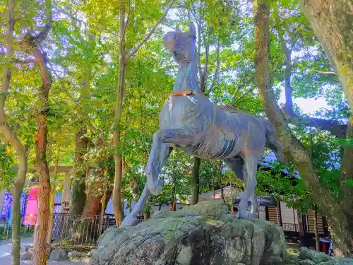 若宮神明社の狛犬