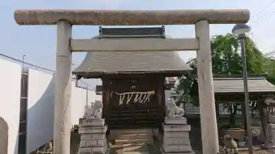 白山神社の鳥居