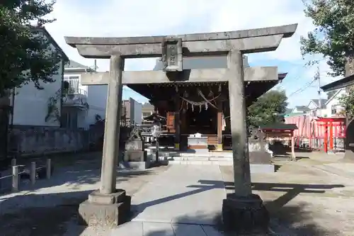 白山神社の鳥居