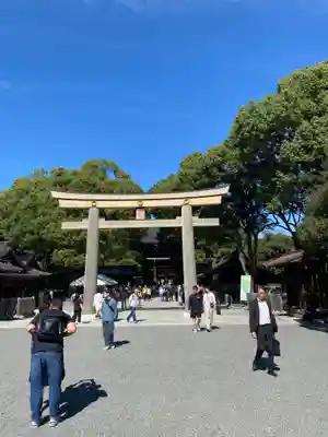 明治神宮の鳥居