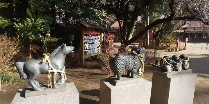 水戸八幡宮の狛犬