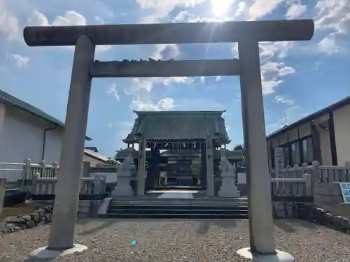 西條神社の鳥居