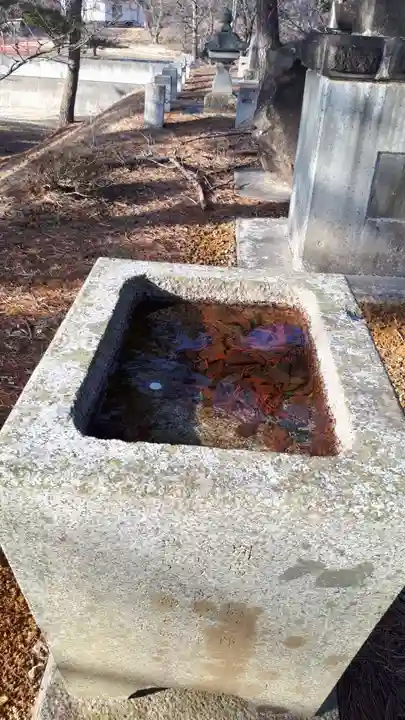 千貫石神社の手水舎