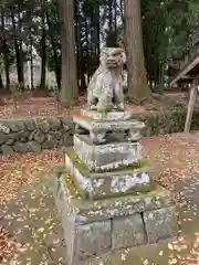 都々古別神社(八槻)の狛犬