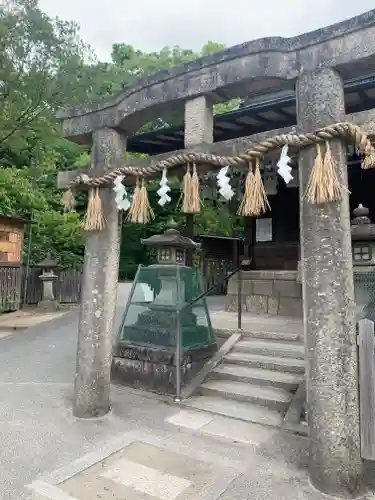 嚴島神社 (京都御苑)の鳥居