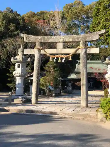 玉祖神社の鳥居