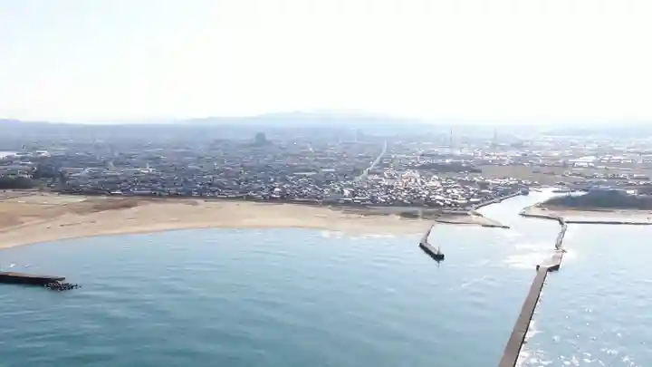 秋葉神社の景色