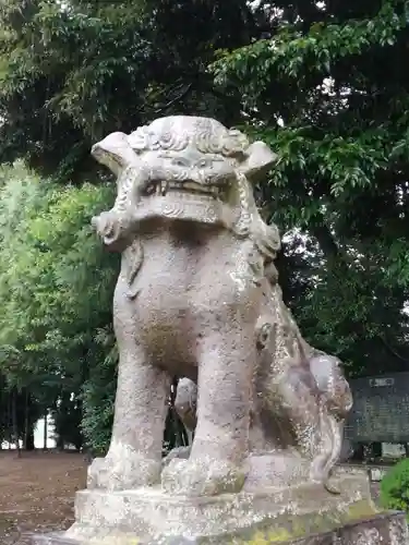 伏木香取神社の狛犬