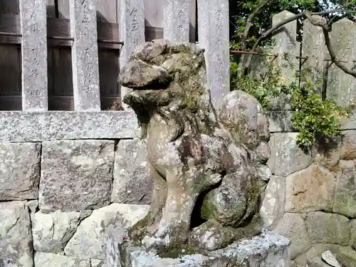 木津住吉神社の狛犬