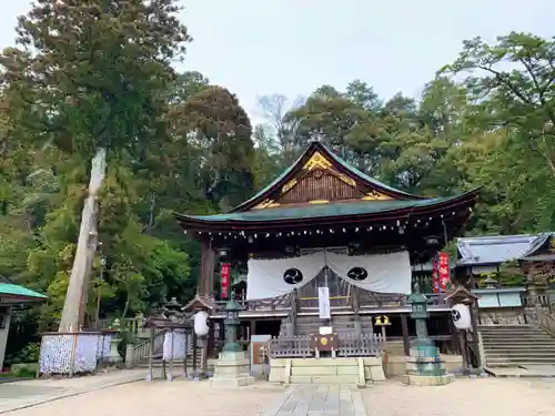 日牟禮八幡宮の本殿・本堂