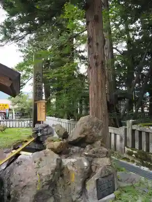 諏訪大社の手水舎