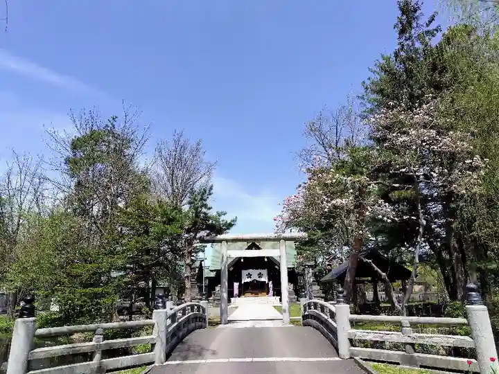 上川神社頓宮の鳥居