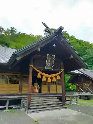 夕張神社の本殿