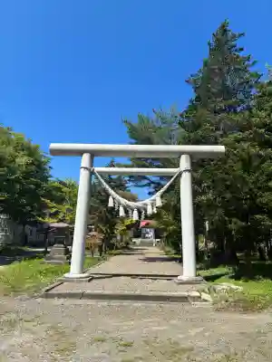樺戸神社の鳥居