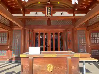 諏訪神社の本殿・本堂