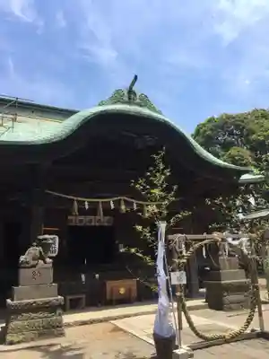 下総国三山　二宮神社の本殿・本堂