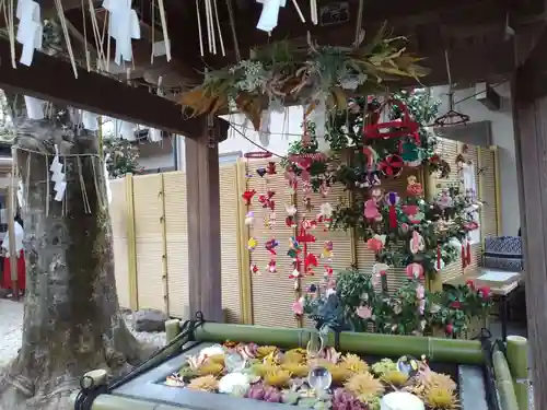 蛇窪神社の手水