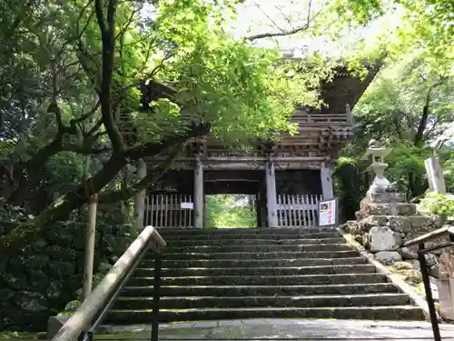 竹林寺の山門