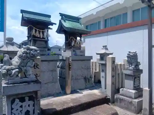 津島神社の{uncategorized: "未分類", other: "その他", undefined: "問題あり", building: "その他建物", grave: "お墓", sacred_gate: "鳥居", guardian: "狛犬", statue: "像", buddha: "仏像", history: "歴史", nature: "自然", garden: "庭園", animal: "動物", pagoda: "塔", temizu: "手水舎", mountain_gate: "山門・神門", sanctuary: "本殿・本堂", subordinate: "末社・摂社", art: "芸術", scenery: "景色", jizo: "地蔵", ema: "絵馬", goshuin: "御朱印", omikuji: "おみくじ", items: "授与品その他", amulet: "お守り", goshuincho: "御朱印帳", eats: "食事", festival: "お祭り", votive_dance: "神楽", shichigosan: "七五三参", wedding: "結婚式", experience: "体験その他", initially: "初詣", around: "周辺", anti_infection: "感染症対策"}