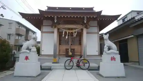 柳野稲荷神社の狛犬